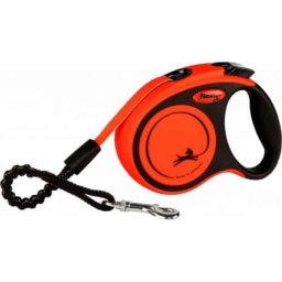 Flexi Povodac Xtreme Tape Black/Orange M