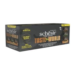 Schesir Dog Taste Of The World- Multipack 6×150g – 900g