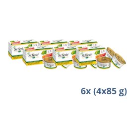 Schesir Multipac Dog – Piletina I Šunka 4×85 - 2.04 kg