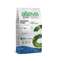 Alleva Holistic Dog Puppy Ocean Fish + Hemp & Aloe Vera Maxi - 2 kg