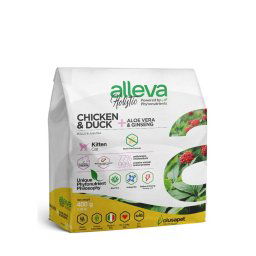 Alleva Holistic Kitten Chicken & Duck + Aloe Vera & Ginseng - 400 g