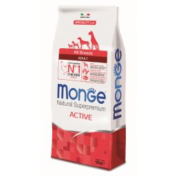 Monge Natural Superpremium Dog All Breeds Adult Active Chicken 12 kg