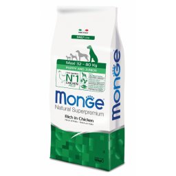 Monge Natural Superpremium Dog Maxi Puppy And Junior - 3 kg