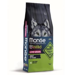 Monge BWild Low Grain Dog All Breeds Adult Wild Boar - 12 kg