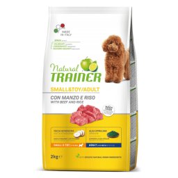 Trainer Natural Dog Small & Toy Adult Govedina i Pirinač - 7 kg