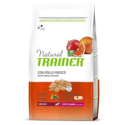 Trainer Natural Dog Medium Puppy & Junior Sveža Piletina - 12 kg