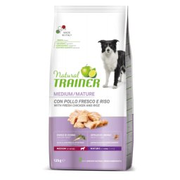 Trainer Natural Dog Medium Mature Sveža Piletina - 3 kg