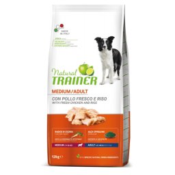 Trainer Natural Dog Medium Adult Sveža Piletina - 12 kg