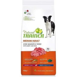 Trainer Natural Dog Medium Adult Govedina i Pirinač - 3 kg