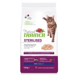Trainer Natural Cat za Odrasle Sterilisane Mačke Belo Meso - 1.5 kg
