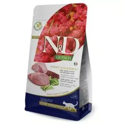 N&D Quinoa Cat Weight Management Lamb & Artichoke - 5 kg