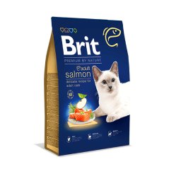 Brit Premium by Nature Cat Adult Salmon – Losos - 8 kg