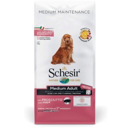 Schesir Dry Dog Medium Šunka - 3 kg