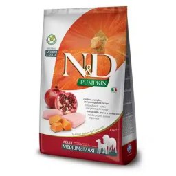N&D Pumpkin Adult Chicken&Pomegranate Medium/Maxi - 2.5 kg