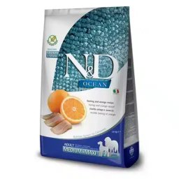 N&D Ocean Herring & Orange Medium/Maxi - 12 kg