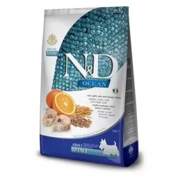 N&D Ocean Codfish Spelt, Oats & Orange Mini - 7 kg