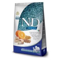 N&D Ocean Codfish Pumpkin & Orange Medium/Maxi - 12 kg