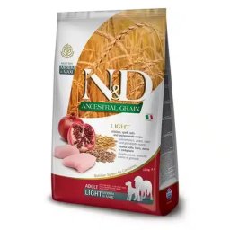 N&D AG Light Chicken & Pomegranate Medium/Maxi 12kg