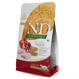 N&D AG Cat Neutered Chicken & Pomegranate - 300 g