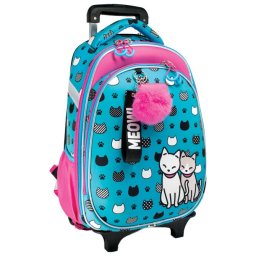 Ranac đački s točkićima XT Meow 24.Connect