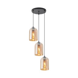Staklena Viseća Lampa S004R 3H