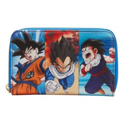 Loungefly Dragon Ball Z Trio Zip Around Wallet ( 057386 )