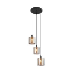 Staklena Viseća Lampa S008R 3H
