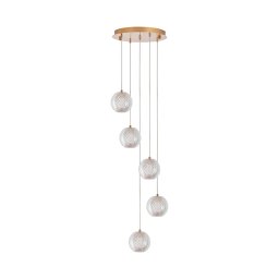 Kristalna Viseća Lampa S001R 5H