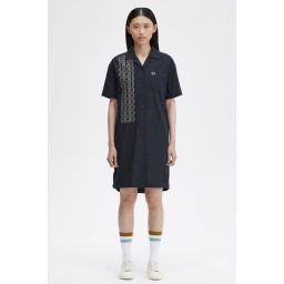 FRED PERRY COLLAR HALJINA NAVY