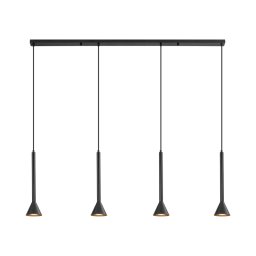 Aluminijumska Viseća Lampa P011S 4H