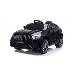 Mercedes 247 Licencirani auto sa mekim sedištem i mekim gumama - Crni