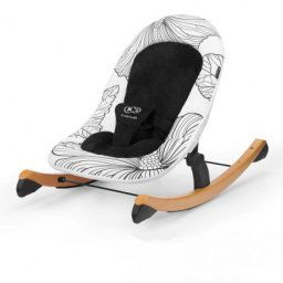 Kinderkraft stolica za ljuljanje finio black/white ( KKBFINOBLK0000 )