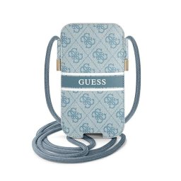 Torbica Guess Pouch PU 4g Stripe 170 mm x 95mm plava (GUPHM4GDBL)