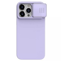 Torbica Nillkin CamShield Silky za iPhone 15 Pro 6.1 ljubicasta
