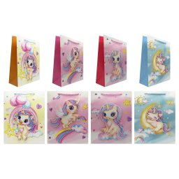 KESA UKRASNA L 26X32X10CM OP23064 DEČIJA BEBA JEDNOROG WY