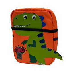 Ranac za vrtić HIJEROGLIF - Dino OMG (oranž)