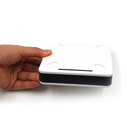 Kutija plastična 120x120x25mm IP54 (za wireless router) belo-crna