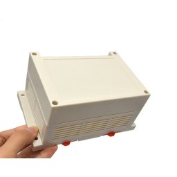 Kutija plastična 145x90x72mm IP54 za DIN šinu bela