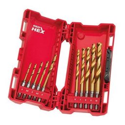 Milwaukee udarne burgije za metal 3-10mm sa hex prihvatom 1/4" set 10/1 4932493865