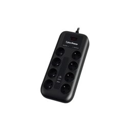 CyberPower produžni kabl prenapon.zaštita P0820SUF0 8xšuko/2xUSBc/1,8m
