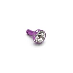 Kapica handsfree 3,5 mm charm velika ljubicasta
