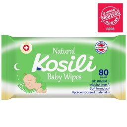 Kosili All Natural vlažne maramice 80 komada