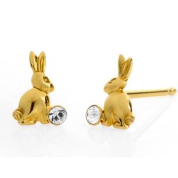 Victoria cruz kids crystal gold mindjuše sa swarovski kristalima ( a3476-07dt )