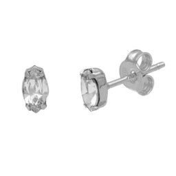 Victoria cruz aqua crystal mindjuše sa swarovski kristalom ( a4029-07ht )