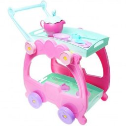 Set za čaj na kolicima Princess 04/7110