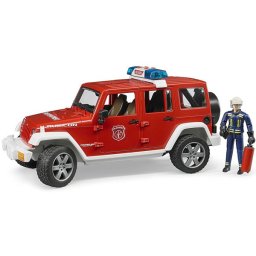 Bruder Jeep Wrangler vatrogasni sa figurom 025281