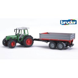 Traktor Bruder Fendt farmer 209S sa prikolicom 021047