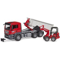 Bruder Kamion MAN TGS roll kiper sa utovarivačem 037673
