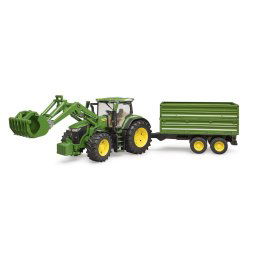 Bruder Traktor JD 7R 350 sa utovarivačem i prikolicom 031558