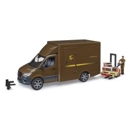 Bruder Kamion MB Sprinter UPS sa figurom i paletarom 026783
